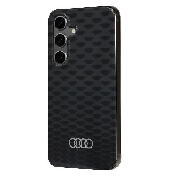 Audi nakładka do Samsung Galaxy S24 AU-IMLMS24-Q5/D3-BK czarna IML Pattern